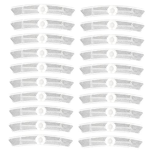 Hemoton 20Pcs Portable Reflective Signs for Bicycles Compact Warning Bike Reflectors for Enhanced Night Visibility Easy to Install Reflective Wheel Accessories