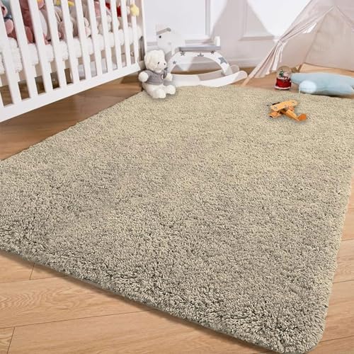 Image of Amazon Brand - Umi Vegas Carpets - Anti-Slip, Microfiber Super Soft, Washable - Carpet for Bedroom, Living-Room (3x5 Feet, Beige)