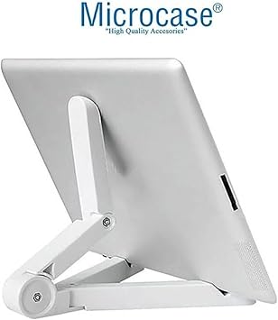 Microcase Huawei Matepad 11.5 S 2026 ile uyumlu Türkçe Bluetooth Klavye+Mouse+Tablet Standı Beyaz AL5166