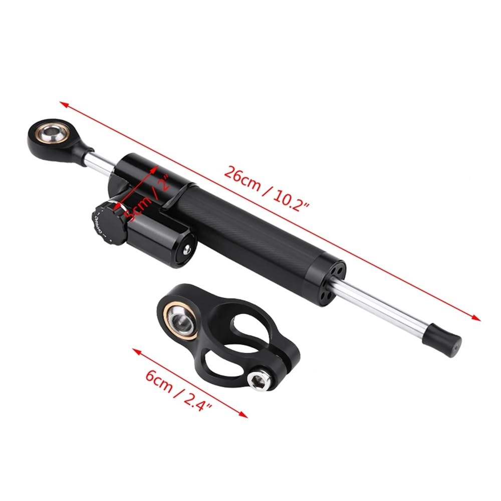 Amortisseur De Direction Moto Stabilisateur Linéaire Inversé Contrôle Sécurité Irection Inversé