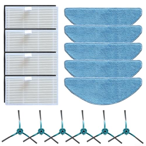 Essential Replacement Accessories for MEDION Robot Vacuums Filters, Mop Cloths & Side Brushes for Cleaner Air – Bild 5