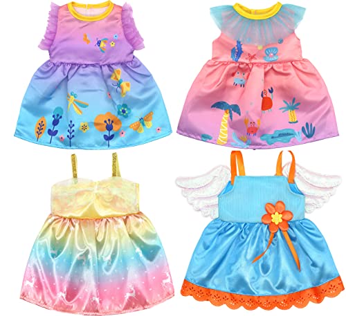 5-teiliges Puppen Badeanzug Set - Für 35-40cm Puppen Mit Zubehör