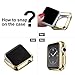 Alritz for IWatch Case 42mm, Alritz Soft Slim TPU Protective Case Anti-Scratch Bumper Cover for IWatch Series 1/2/3/Nike+/Sport/Edition, 42mm, Gold