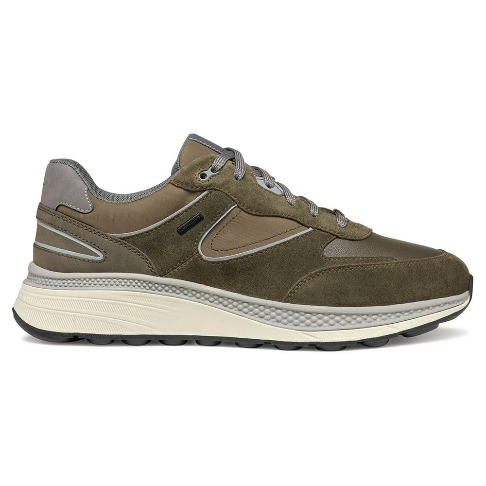 Geox Men U Spherica Actif X1 Sneaker, Green, 11 UK