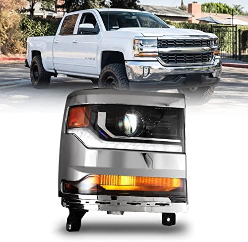 Headlight Assembly Replacement For 2019-2022 Chevy Spark Headlamp Set Driver Passenger Side