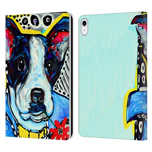Étui en cuir iPad 10.9 Mad Dog Art Gallery aux finitions soignées