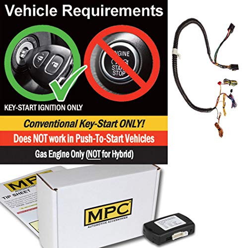 Mpc B-3623-195-A Factory Remote Activated Remote Start Compatible With 2009-2010 Dodge Ram 1500 - Gas/Diesel thumb #1