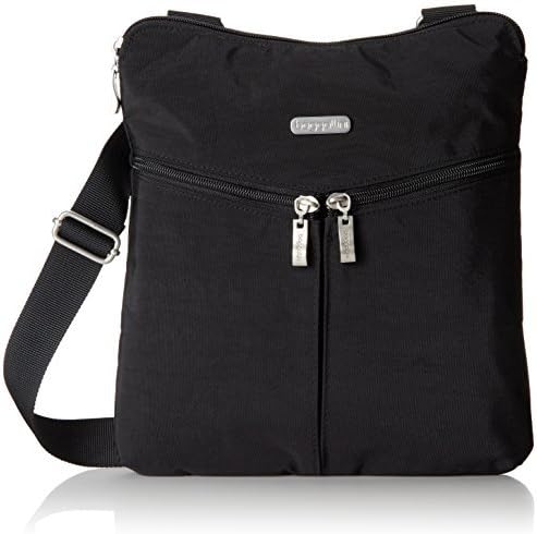 Baggallini Horizon Crossbody Bags for Women 10x10.5 Lightweight Water-Resistant Nylon RFID Purse Handbag w/Wristlet Included - Image 4