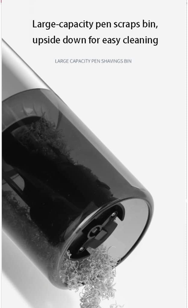 Anspitzer Bleistiftspitzer Automatischer Spänebehälter Elektrisches wiederaufladbares USB-Schärfen Multifunktion ohne Drücken von Bleistiftspitzern Schreibwaren