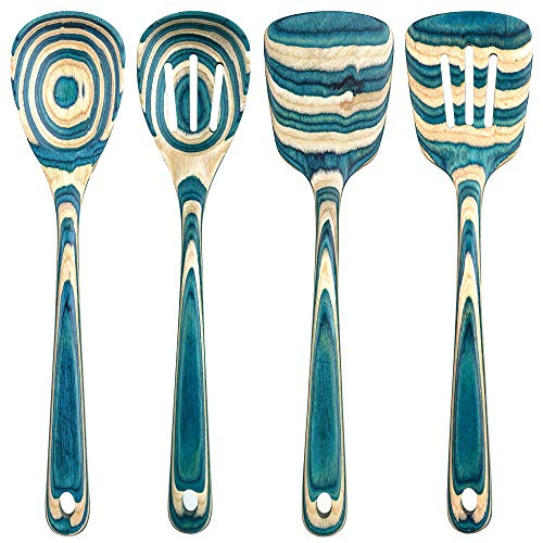 Totally Bamboo Mykonos 4-Piece Nonstick Utensil Set