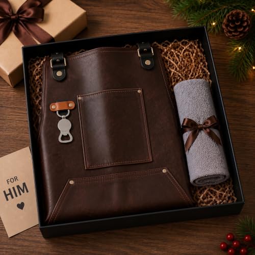 Unittype 3 Pcs Grilling Apron Gift Set
