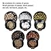 Electric Gravity Salt and Pepper Grinder Set Tesedao Salt Pepper Mill Electric Spices Manual Spice Adjustable Coarseness One-handed Operation Suitable for Grinding Pepper, Himalayan Salt, Spices