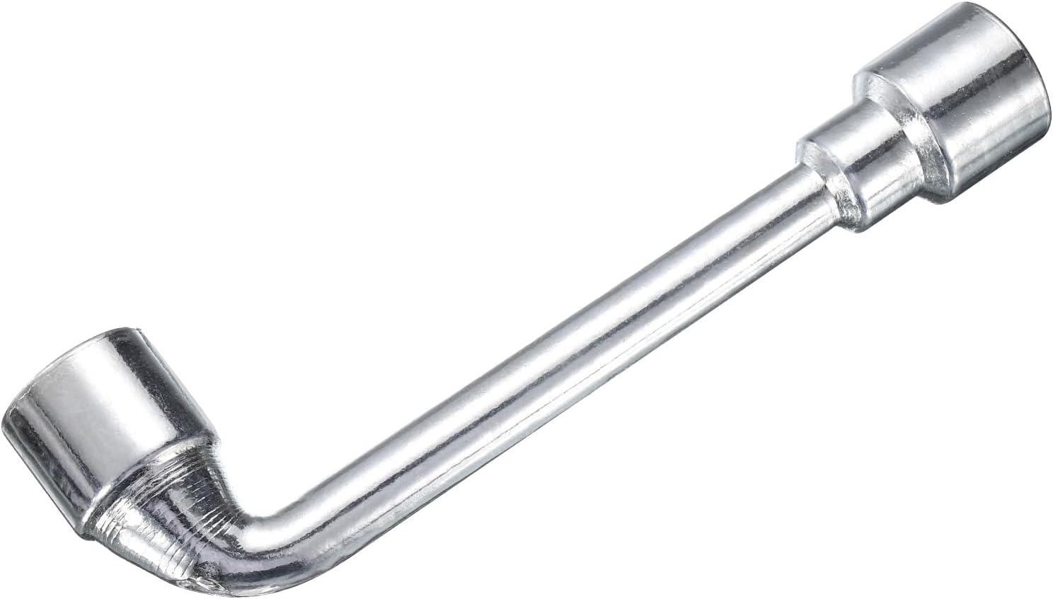 HARFINGTON L Shaped Angled Hex Socket Wrench 24mm 45# Steel Double Ended Metric 6 Point Tubular Socket Spanner for General Repairing, Pipeline, Bicycle Car Maintenance