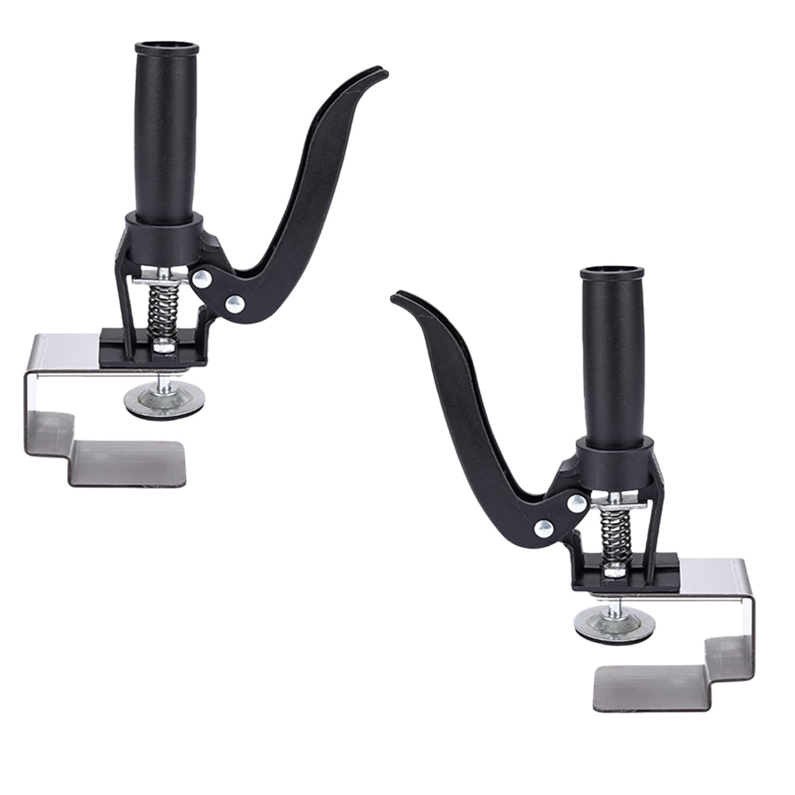 Kaeltsyn A 2Pcs Furniture Cabinet Drawer Installation Fixed Clamp Stainless Steel Drawer Panel Clips Woodworking Enduring Woodworking