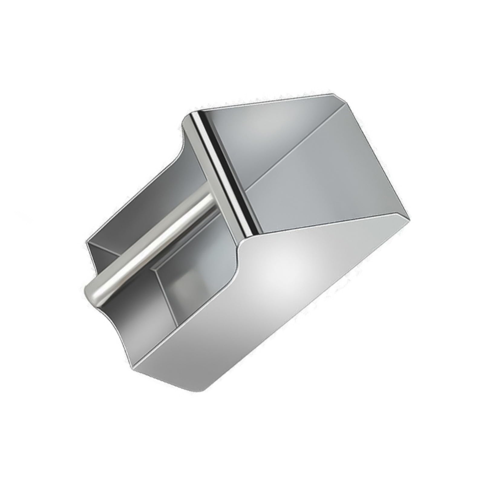 Tsophreniq Duty Stainless Steel Scoops Shovel For Grains Flour Beans Commercial Kitchen Restaurant Accessory Outdoor Use Stainless Steel Food Shovel