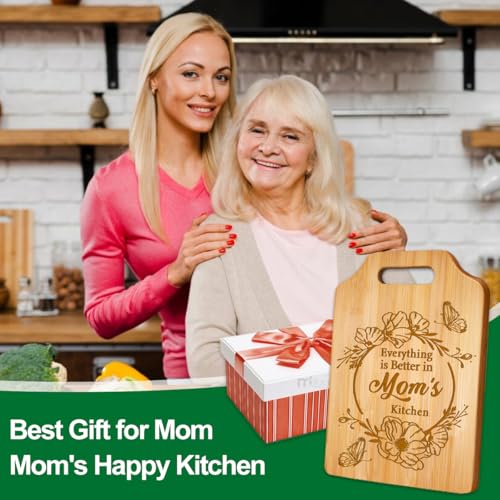 Save 50% on Engraved Bamboo Cutting Board for Mother's Day
