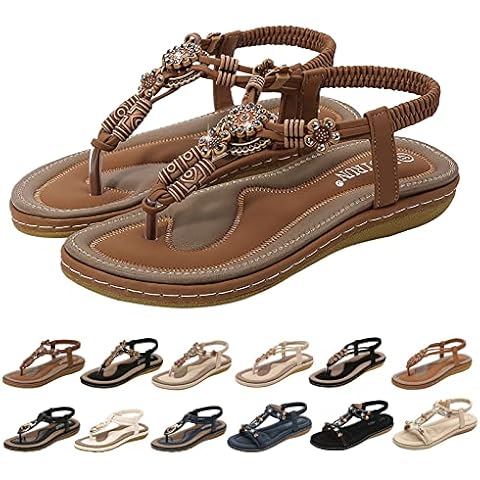 Bohemian Beach Flip Flops for Women Cover