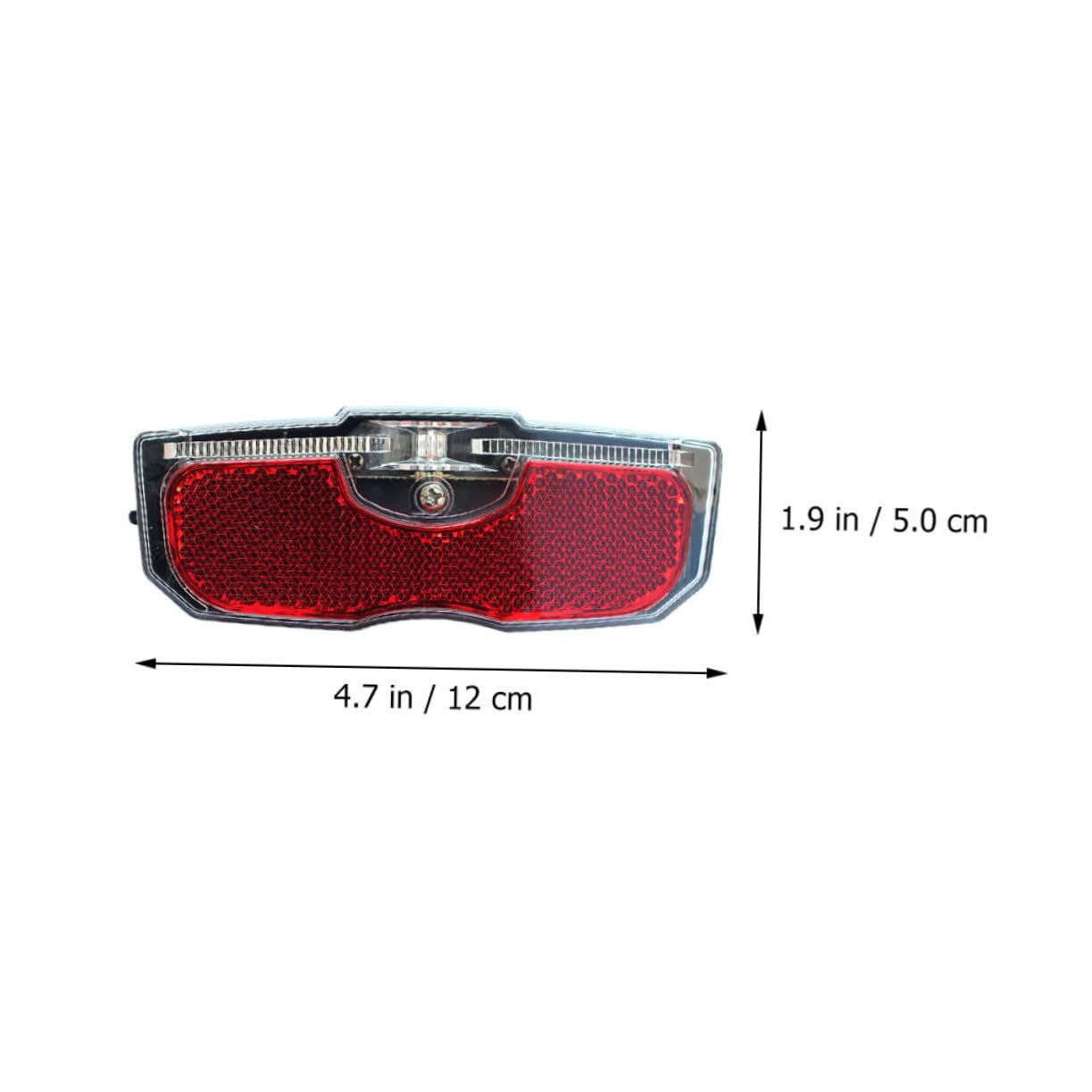 OSOLADY Led Spoke Reflectors for Bike Reflective Sheet for Tail Light Safe Cycling Quick Installation Rear Wheel Rim Reflectors