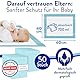 Hautfreundliche Wickelunterlagen einweg 40 x 60 cm DERMATEST SEHR GUT saugstarke einweg wickelunterlage baby zubehör mit rutschfester Rückseite - 50 Stück