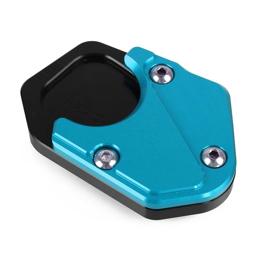 Extension béquille latérale aluminium CNC bleu premium pour CFMOTO 450SR