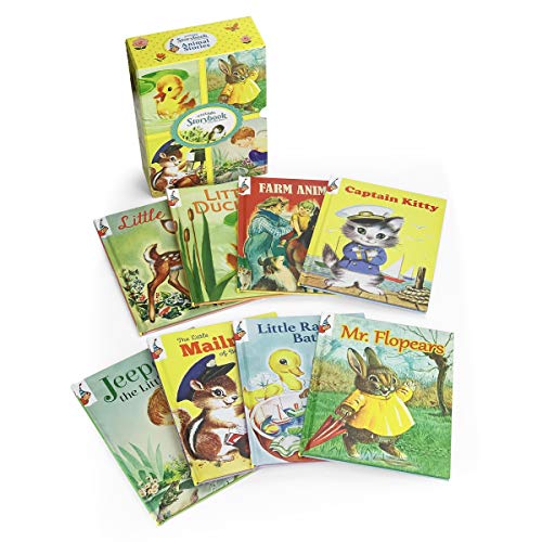 Animal Stories: Vintage Storybook: Time Well Spent (Toon Studio Vintage Children's 8-book Vintage Storybook Gift Set)