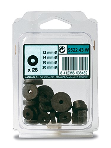 anzapack 952243 W – Sortiment mit 28 soletas aus Gummi verschiedene Maßnahmen