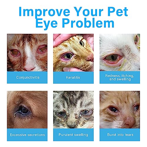 NNPCBT Dog Eye Drops, Gentle Eye Drops for Dogs & Cats, Pet Cleansing and Moisturizing Eye Care Drops, 2 Count – Bild 4