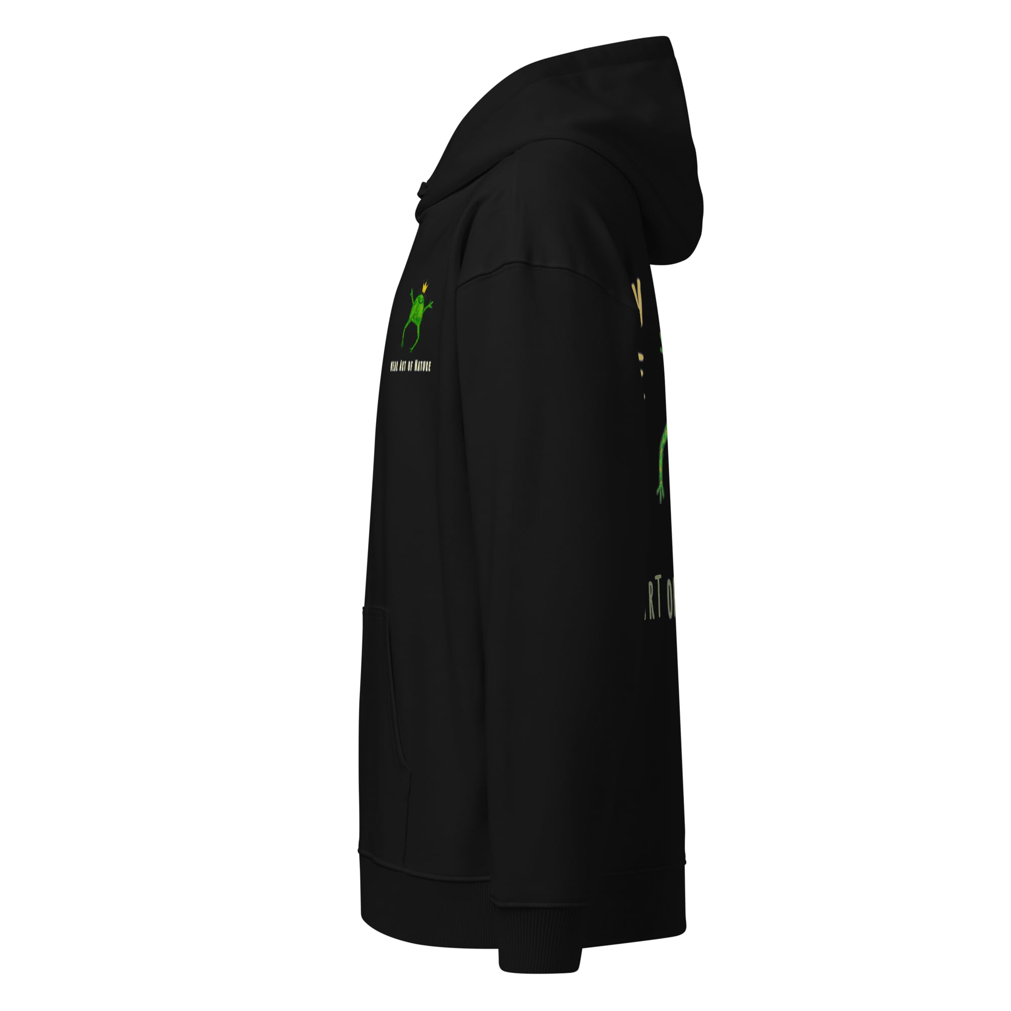 Frog L-Backprint Oversized Hoodie | Streetwear Frosch Oversized Hoodie
