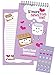 iscream 'Love You S'more' Seal and Send 40 Sheet Stationery Pad with Sticker Seals