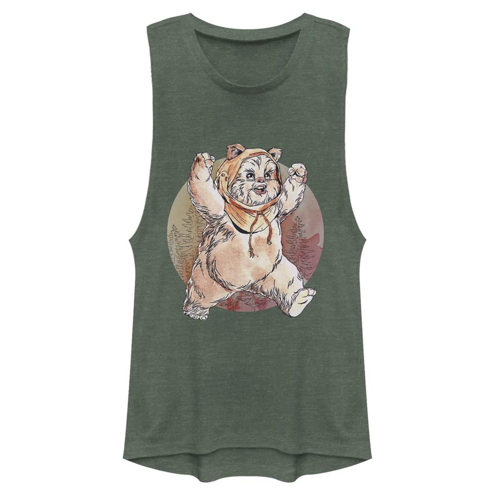 Camisa Ewok Star Wars mujer cómoda que no pierde el color 2