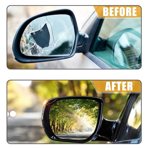 Cristal de espejo retrovisor izquierdo para Opel Astra H repuesto de coche exterior 13300626 4