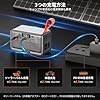 PowerUrus ポータブル電源 89.6Wh リン酸鉄蓄電池 小型 軽量 AC100V DC100W USB出力 急速充電 Type-C搭載 ポータブルバッテリー LEDライト付き モバイル電源 飛行機に持ち込みが可能 ソーラー充電 キャンプ 車中泊 地震 台風 防災グッズや停電にも安心 #3