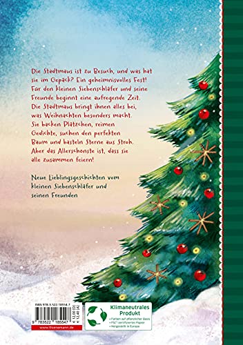 Der kleine Siebenschläfer: Ein Lichterwald voller Weihnachtsgeschichten: 24 warmherzige Geschichten zum Vorlesen Gebundene Ausgabe – 28. September 2021 - Image 3