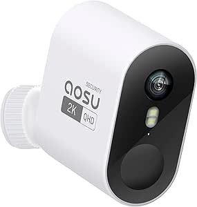 2K Add-on Camera for aosu WirelessCam Pro System, Requires WirelessCam HomeBase (NOT Doorbell HomeBase) asin的图片