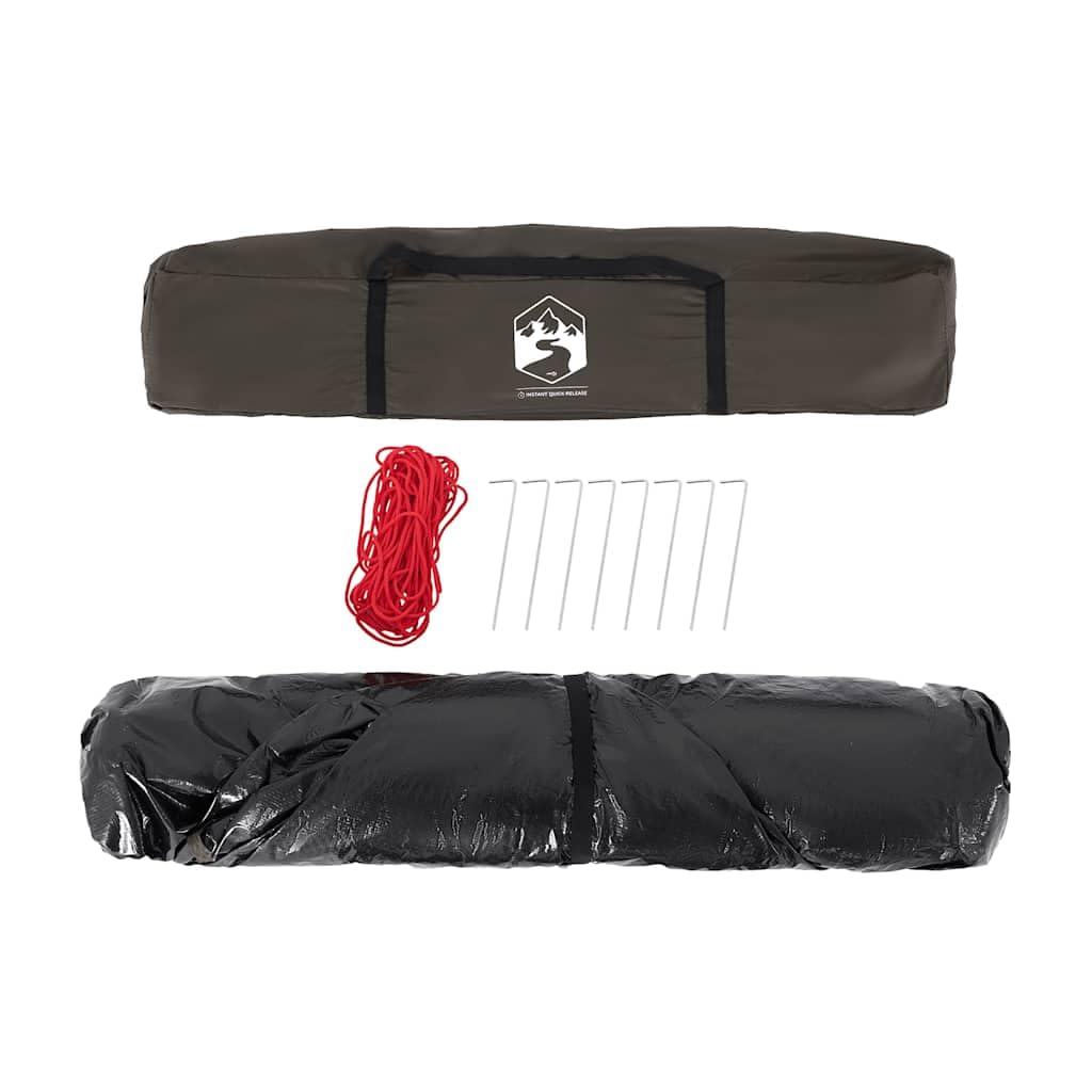 Tienda de Pesca 4 Personas Apertura rápida marrón,Deportes,Actividades al Aire Libre,Camping y Senderismo,Tiendas de campaña,4.55kg-4005327
