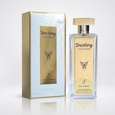 Upscale Perfume & Oud co. JEAN ANTOINE Eau De parfum DESTINY - Sweet Smelling Spray - 100ML 3.4FL OZ of Long-Lasting Aroma - Vanilla Scent Unisex