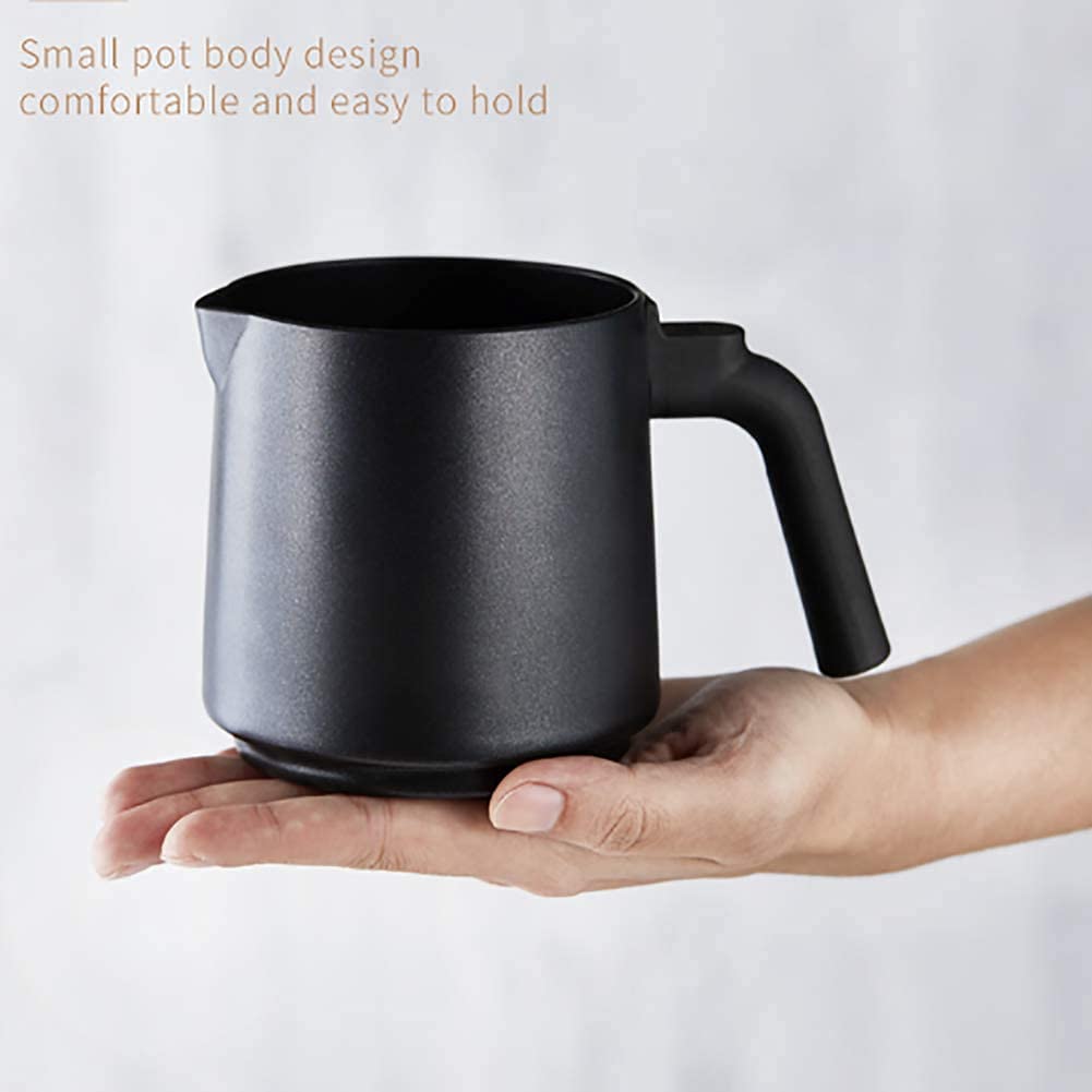 Vaporizador de Leche Batidora de Leche Calentador de Leche Espumador de Leche doméstico Vaporizador de Acero Espuma de Leche Caliente o fría Latte, Capuchino Bebidas de café heladas 102