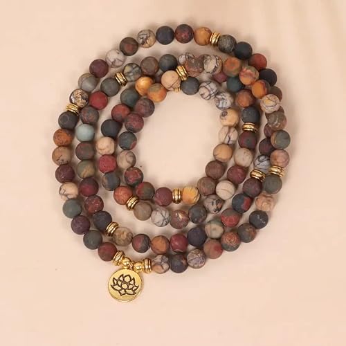 Josephine Design Mala Beads 108 Necklace Charm Bracelets For Women Men Paryer Meditation Yoga Handmade Jewelry Rosary Beads Necklace Gift Ideas #TOP7