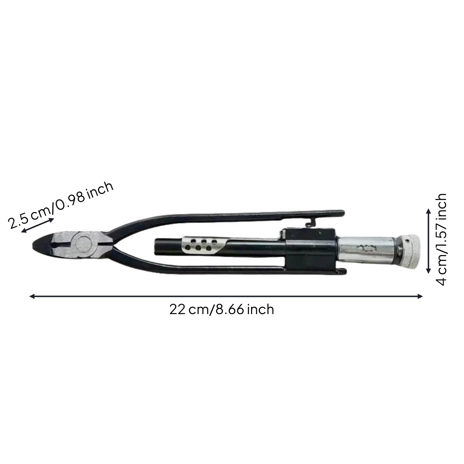 Pinza Torcifilo Ergonomico Pinza Frenafiletto Robusto Torcitore di Fili per Manutentori, Elettricisti, Manutenzione Elettrica, 6 Pollici