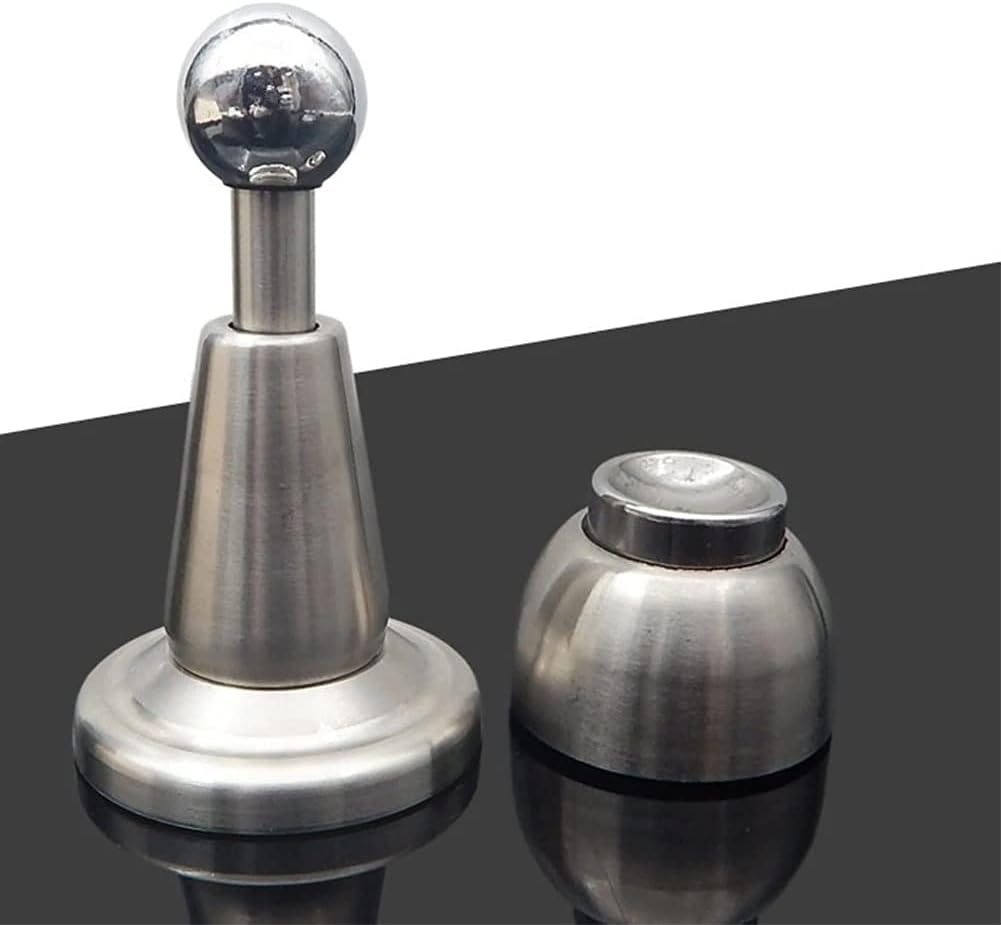 Hardware Bedroom Adjustable Home Catch Holder Hydraulic Door Stop Wall Mount Stainless Steel Stopper