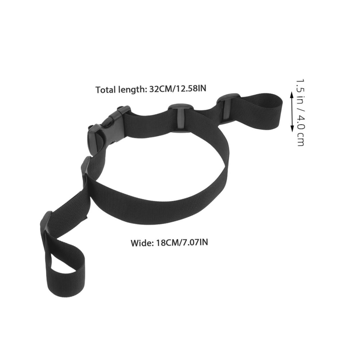 ULDIGI 3Pcs Adjustable High Chair Straps for Safety Durable Replacement for Dining Chairs Wide Design