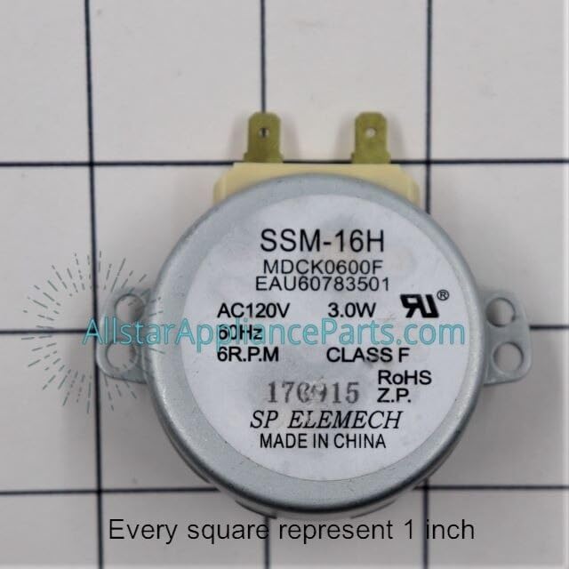 WB26X10248 Microwave Turntable Motor