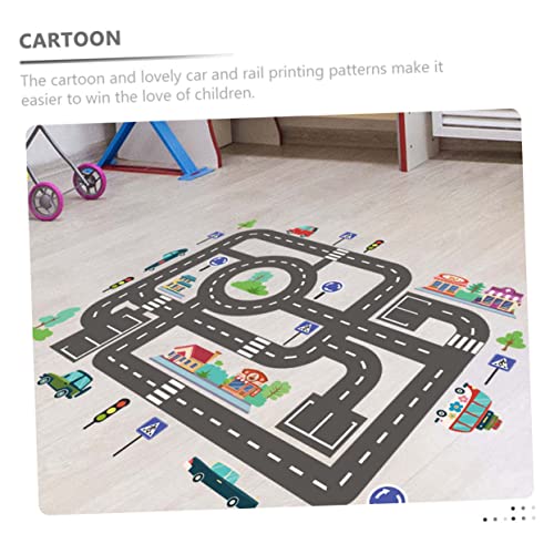 Vinilos decorativos infantil con autos y semáforo 90x30 cm miniatura 6