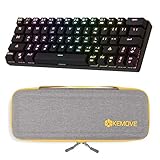 DIERYA DK63 Wireless 60% Mechanical Gaming Keyboard with KEMOVE Keyboard Travel Case, True RGB...