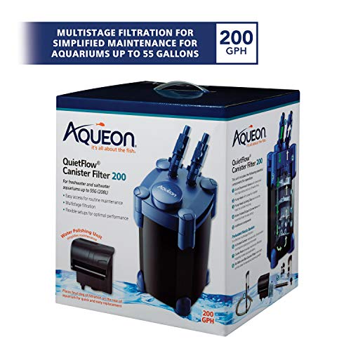 Aqueon 100532089 Quietflow Canister Aquarium Filter Up To 55 Gallons thumb #2