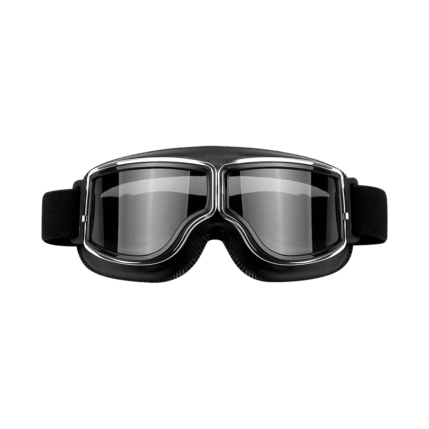 Hopzab Goggles with UV Protection & Anti-Fog – Unisex Motorcycle & Outdoor Sports Goggles, Helmet Compatible, Windproof Snow for Cycling, Skiing, Snowboarding, Vintage Design