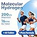 Hydrogen Water Tablets - 16 PPM Molecular Hydrogen Tablet - 200mg Magnesium - Fast Dissolving Hydrogen Tablets for Drinking Water - Antioxidant Support, Cellular Health & Recovery - 60 Count