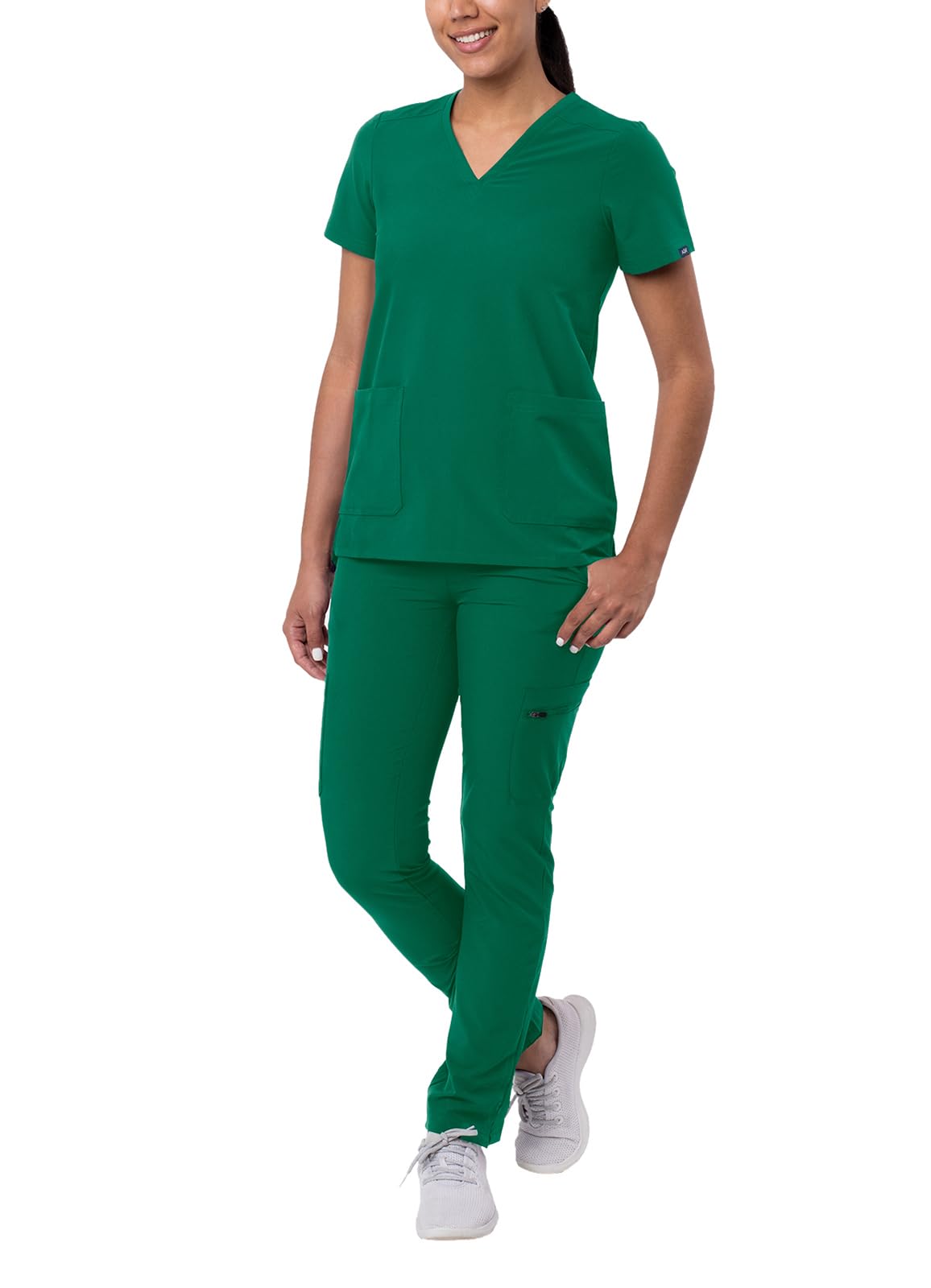 Adar Uniforms Women's A9200hgrxs Medical Scrubs, Hunter Green, XS UK
