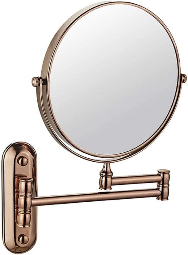 Miroir de maquillage mural pour salle de bain pour un rasage et un soin précis