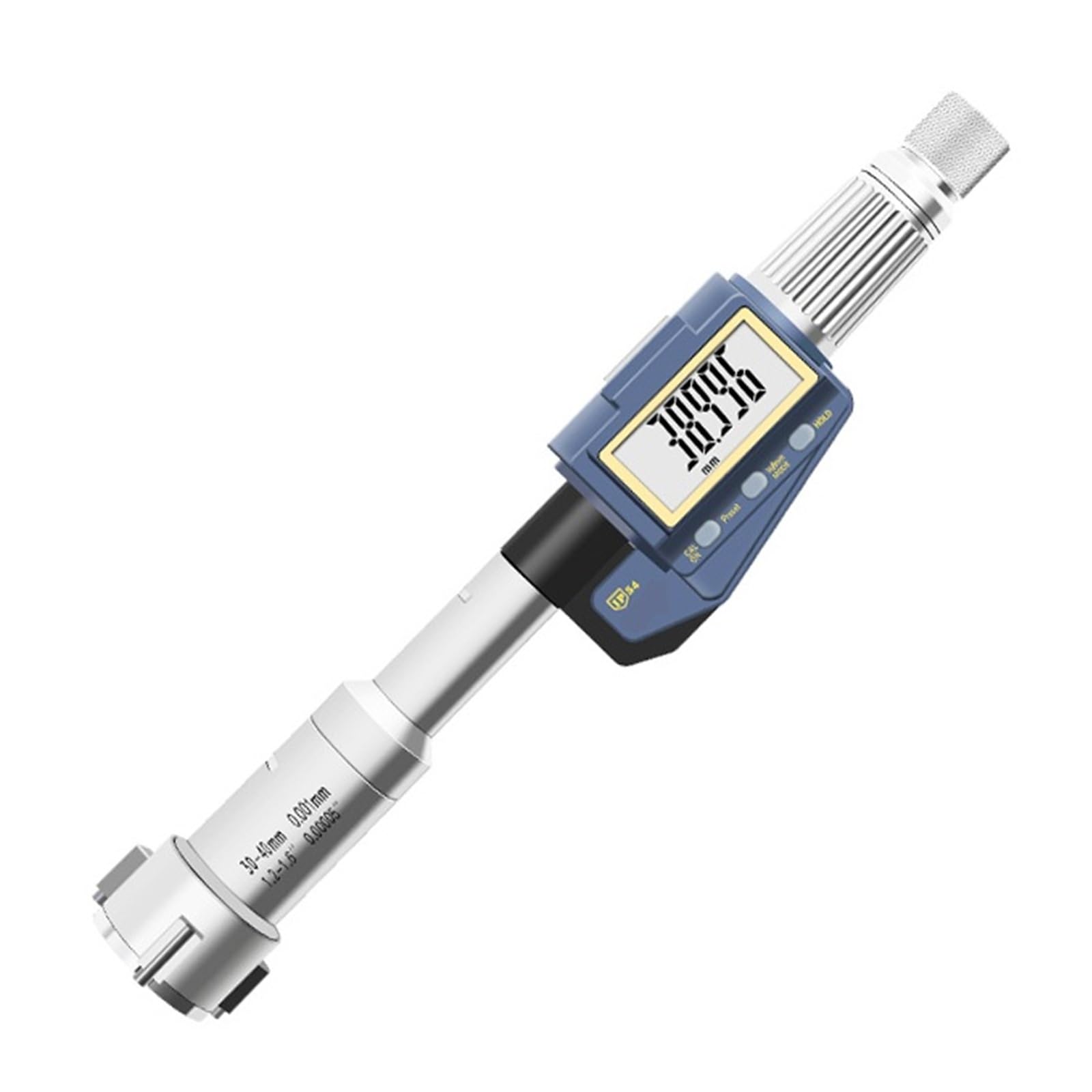 Mikrometr cyfrowy ze stali nierdzewnej o średnicy wewnętrznej. Dokładność 0,001 mm. 3-punktowy mikrometr wewnętrzny Dokładny(87-100mm)